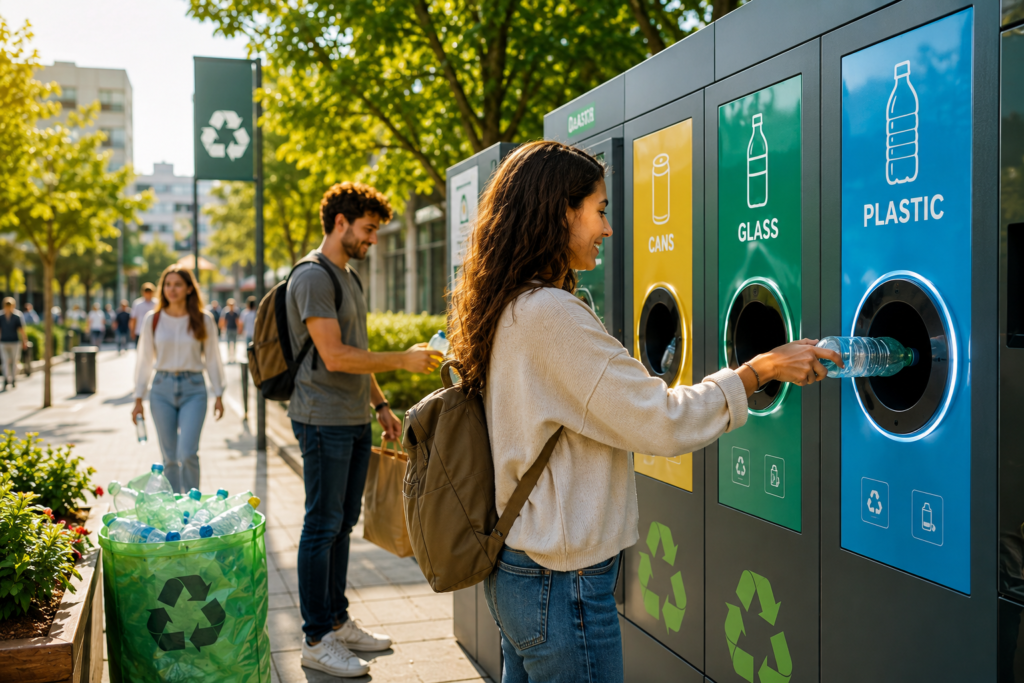 Recycling packaging in Europe Reciclagem de embalagens na Europa
