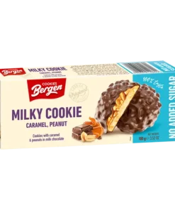 Milky cookies caramel and peanut no added sugar