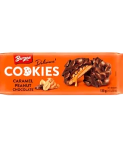 Cookies caramel, peanut and chocolate