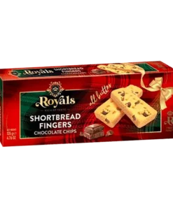 Shortbread Fingers Chocolate Chips
