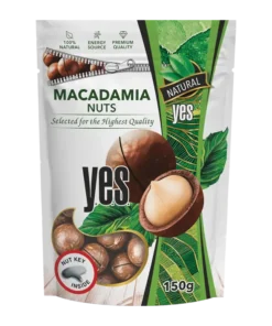 Raw macadamia nuts, pre-cut in shell