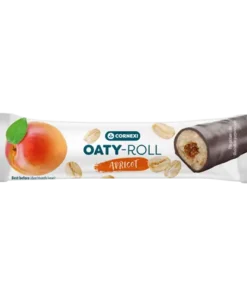 Oaty roll filled apricot