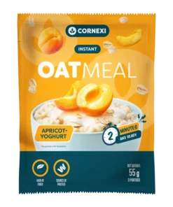 Oat meal apricot-yoghurt