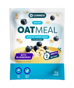 Oat meal blue berries with no added sugar
