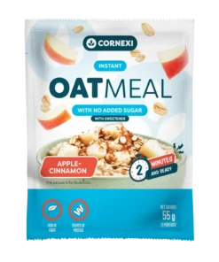 Oat meal apple cinnamon with no added sugar