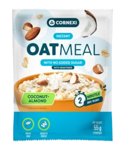 Oat meal coconut and almond with no added sugar