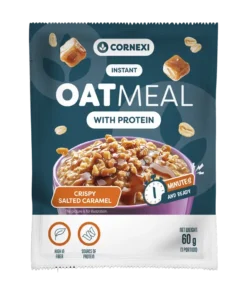 Oat meal crispy salted caramel with protein