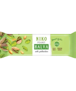 Barrinha Halva de amendoim com pistácios
