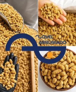 tootkhoshk DRIED WHITE MULBERRIES AMORAS BRANCAS SECAS